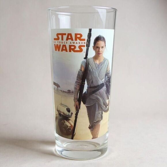 Disney Star Wars: The Force Awakens – Set of 4 Collectible 10oz Glasses New - Picture 6 of 8
